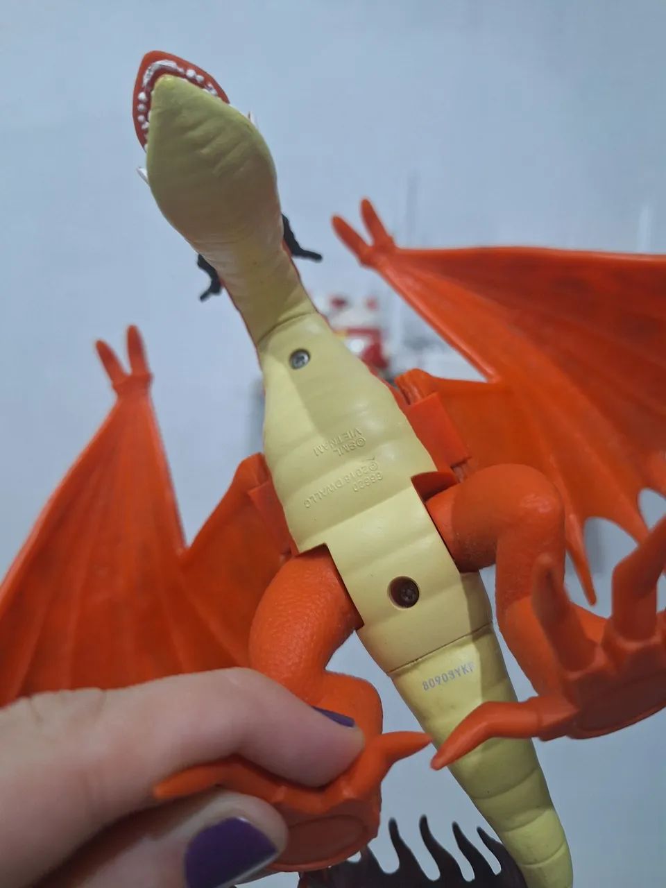 Boneco articulado como treinar seu Dragão Dente de anzol  - Foto 4