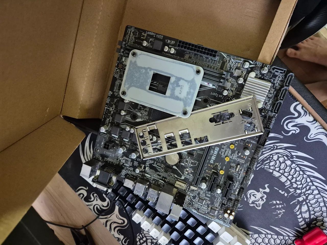 Placa mãe A320 (com defeito) - Foto 4