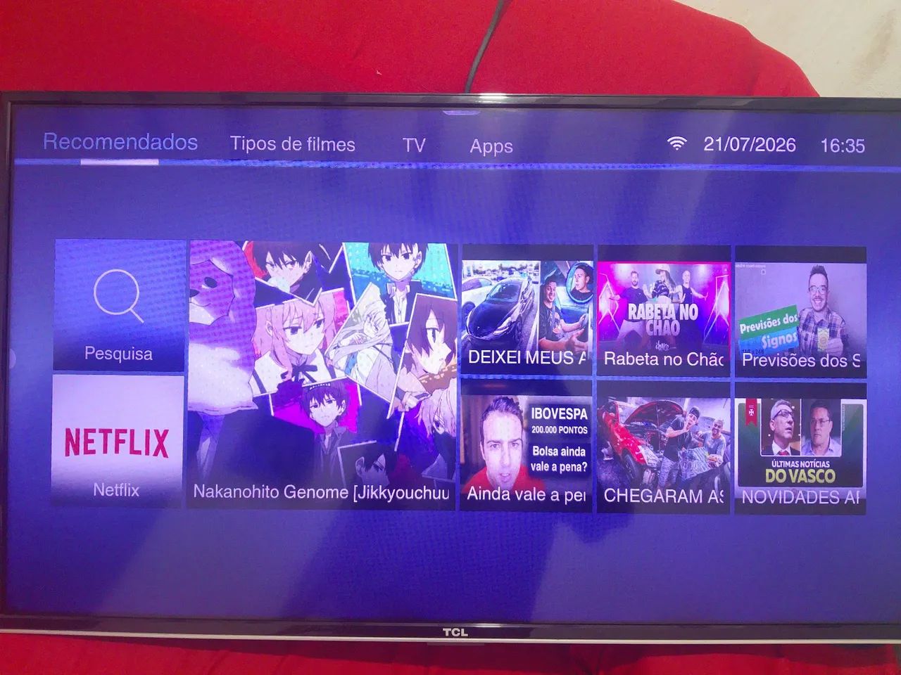 Tv smart TCL Toshiba 40 polegadas bem conservada  - Foto 4