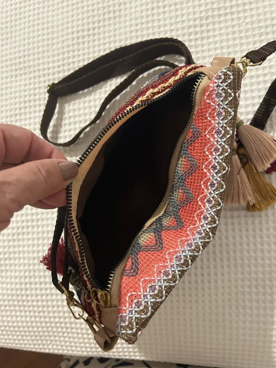 Bolsa transversal ou pochete - Foto 4