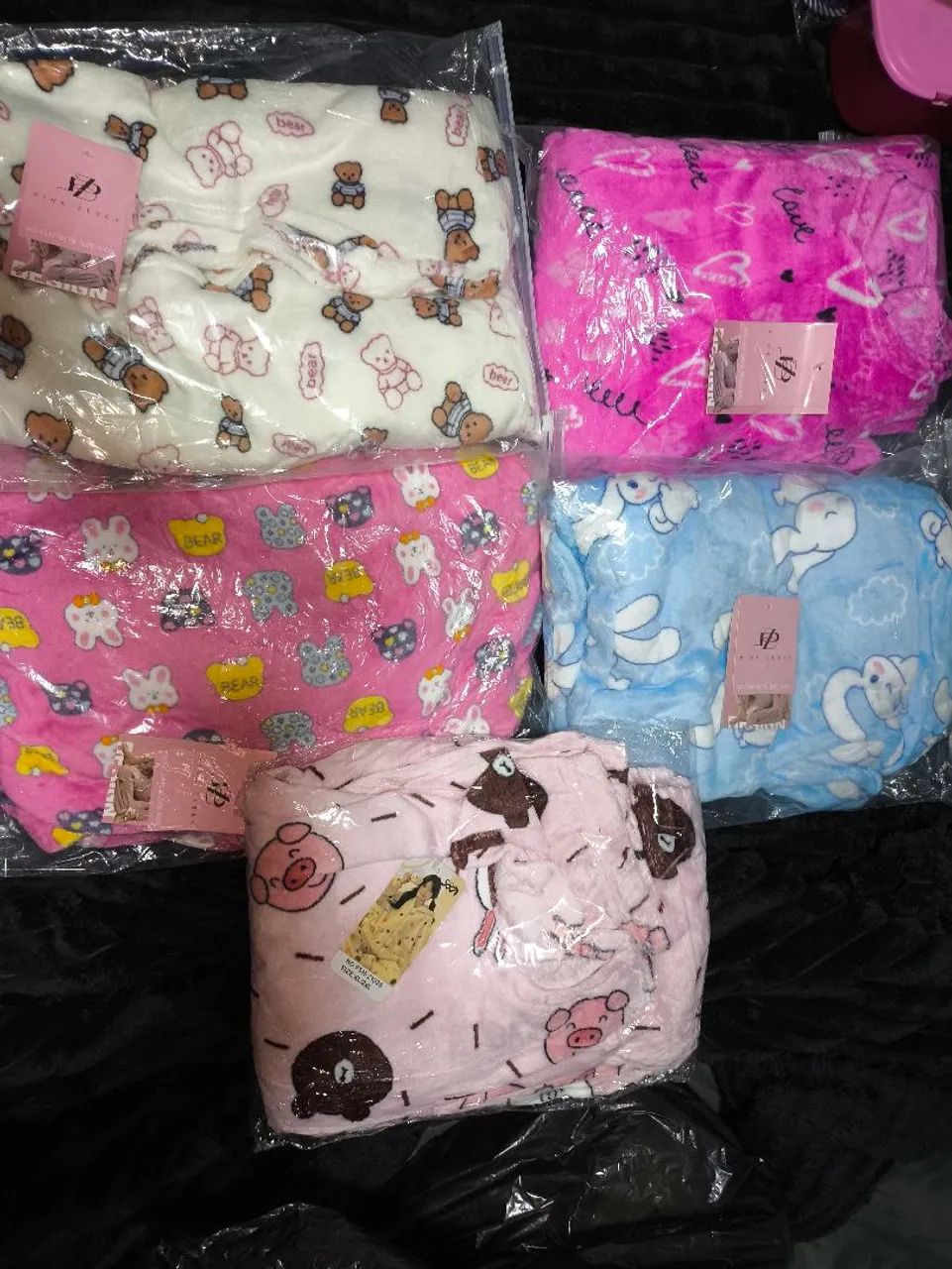 Kit pijama Plush Soft feminino - Foto 2