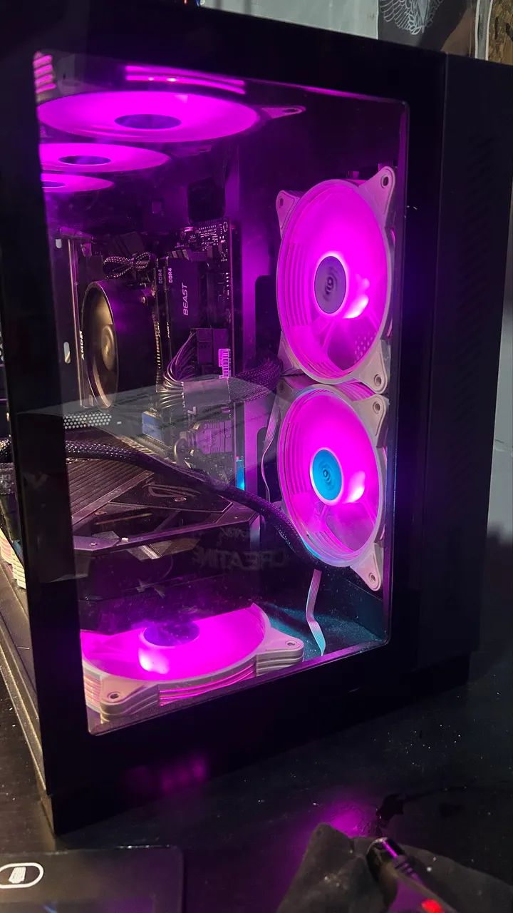 PC GAMER IMPECÁVEL 1 ano e 6 meses de uso - Foto 3