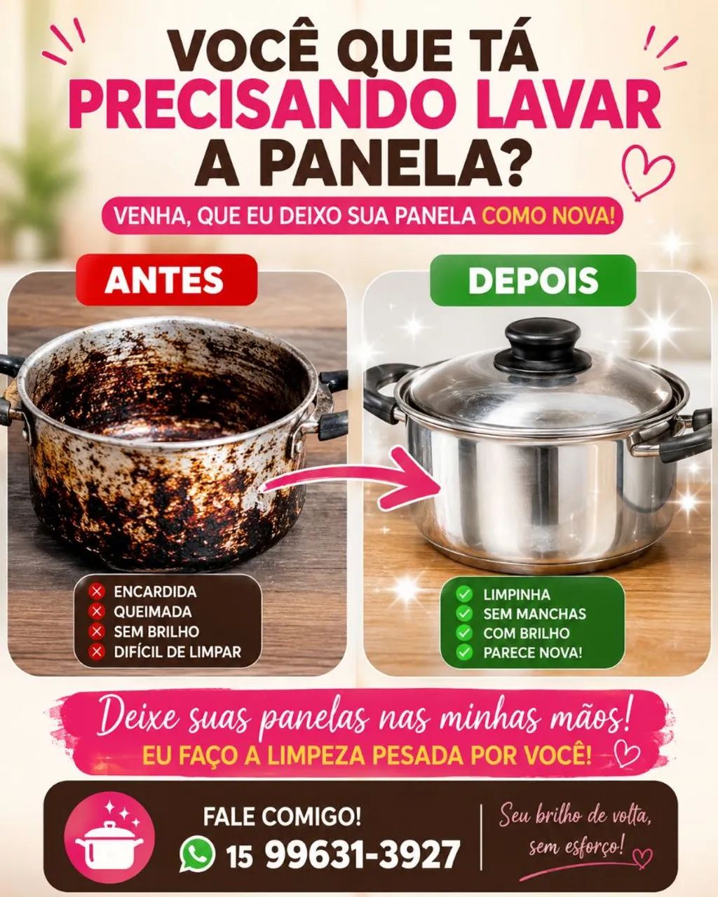 Limpa panelas  - Foto 3