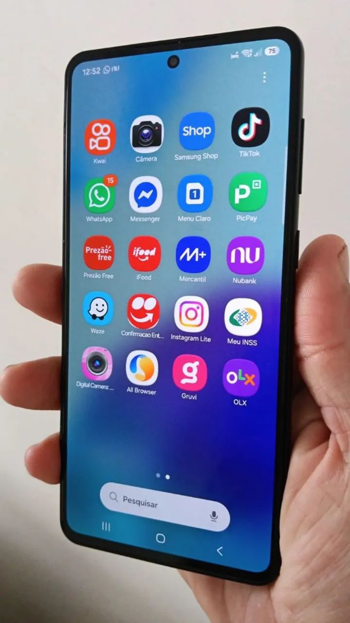 Samsung m55 256gb obs.camera tá não abre - Foto 2
