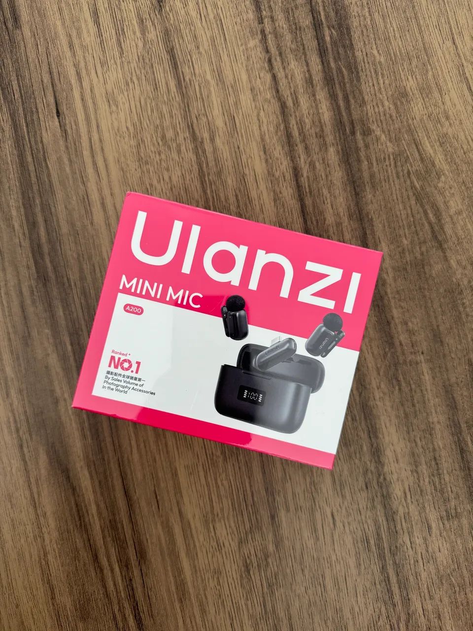 Microfone Ulanzi Mini Mic A200