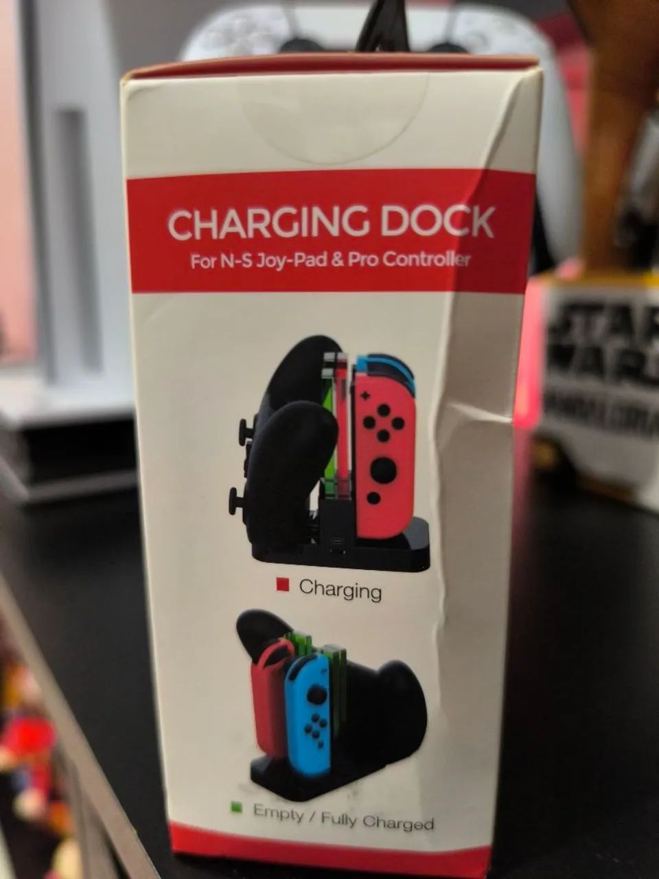 Base Carregadora para Joy-Cons e Pro Controle - Nintendo Switch  - Foto 3