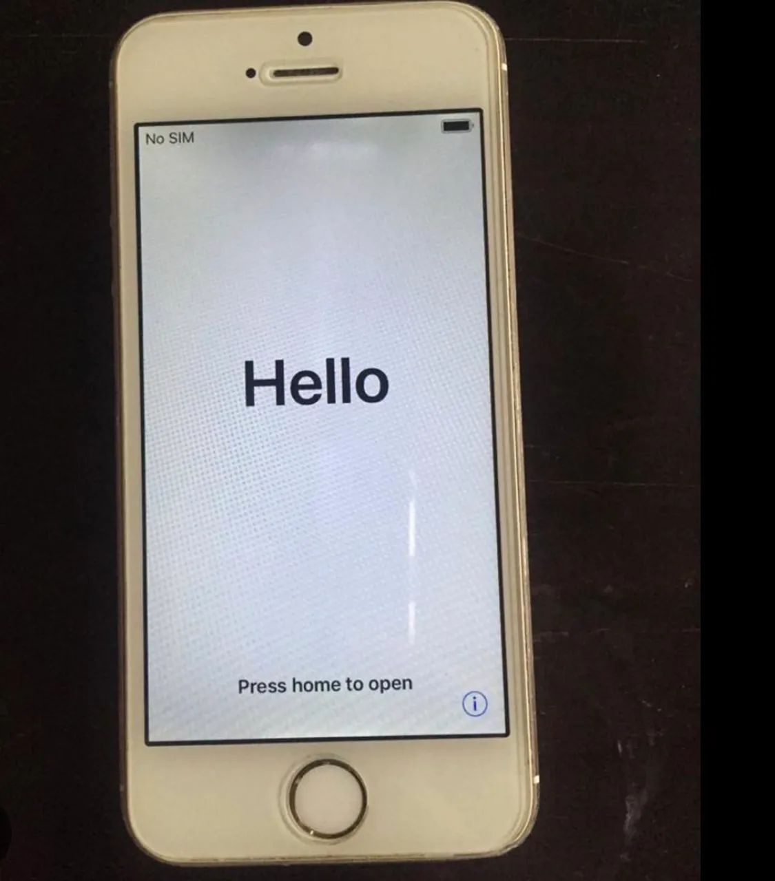 iPhone 5s dourado 16gd excelente 