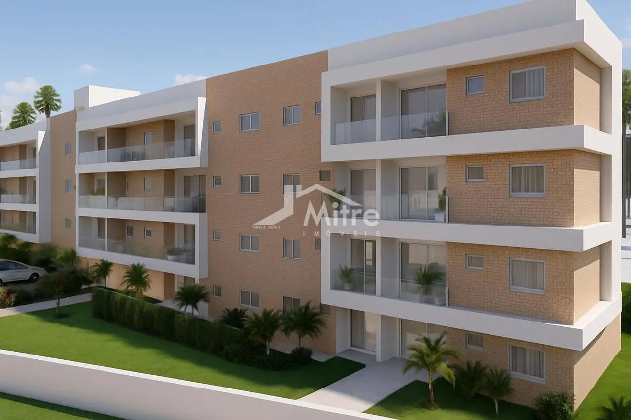 Apartamento 2 quartos em Centro, Tibau, RN com Varanda e Vista Mar