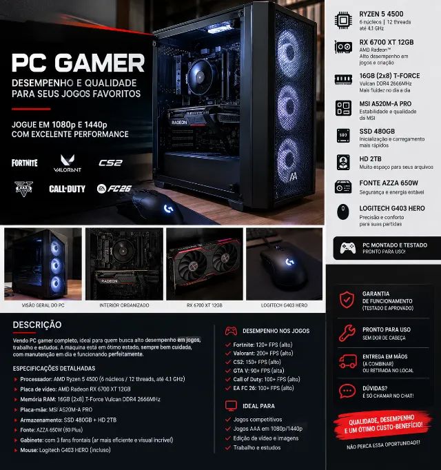 Computador Gamer