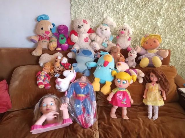 Lote pelúcias 