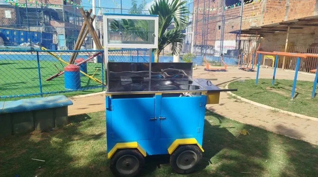 Carrinho de mingau e lanche - Foto 2