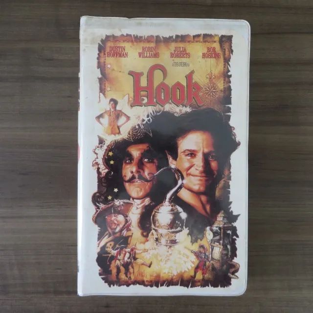 Fita VHS Hook - A Volta do Capitão Gancho *importado EUA