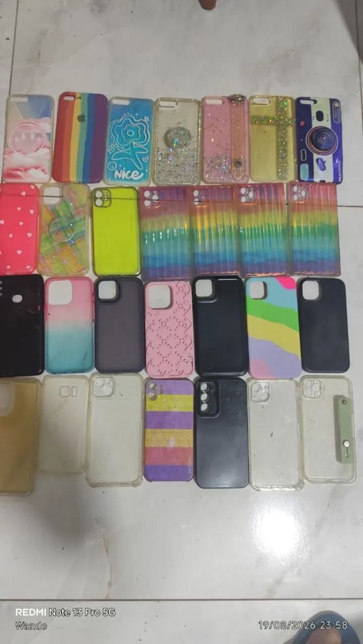 Capinhas personalizadas para iPhones .