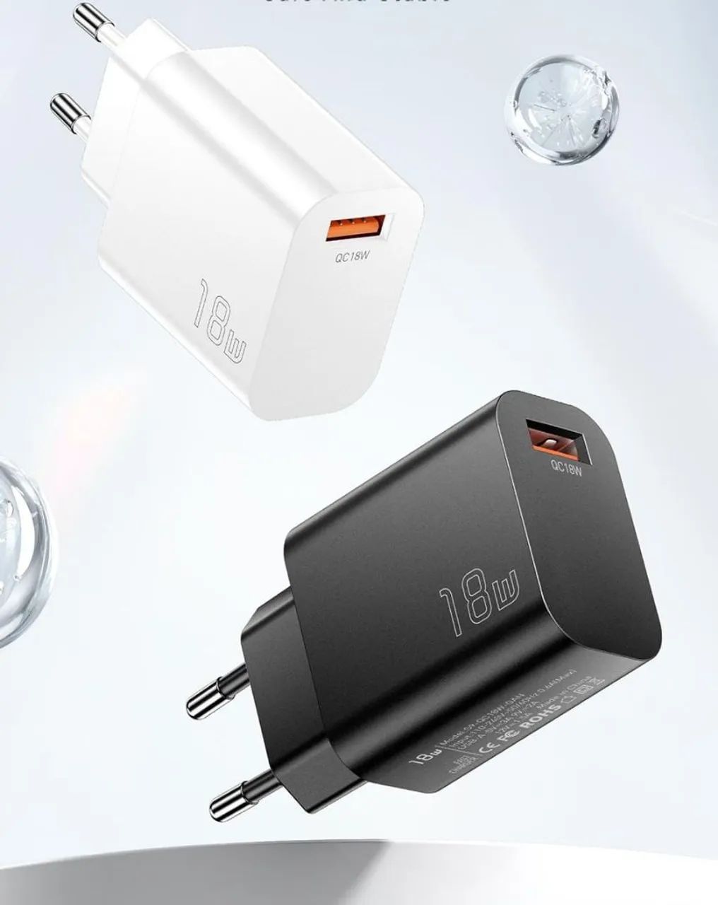 Carregador 18W Essager QC 3.0 USB A - Foto 3