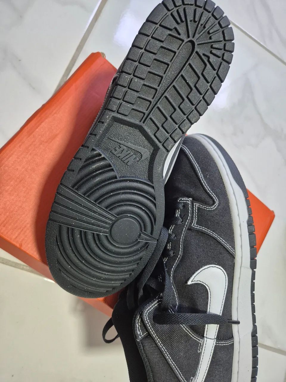 Tênis Nike Dunk Mid Off Noir White