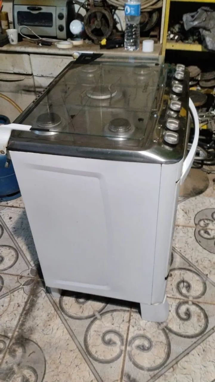 Fogão 5 bocas branco Esmaltec - Foto 4