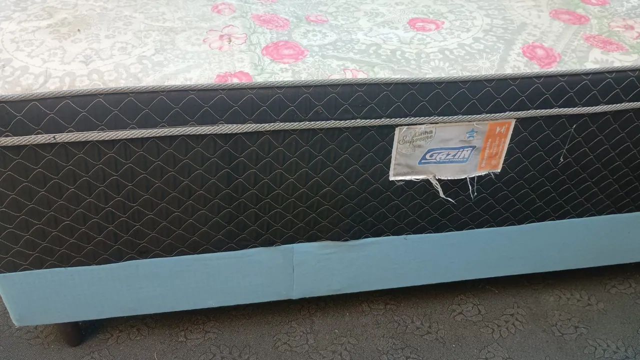 CAMA BOX CASAL CONJUGADA COMPLETA ENTREGA INCLUÍDA  - Foto 2