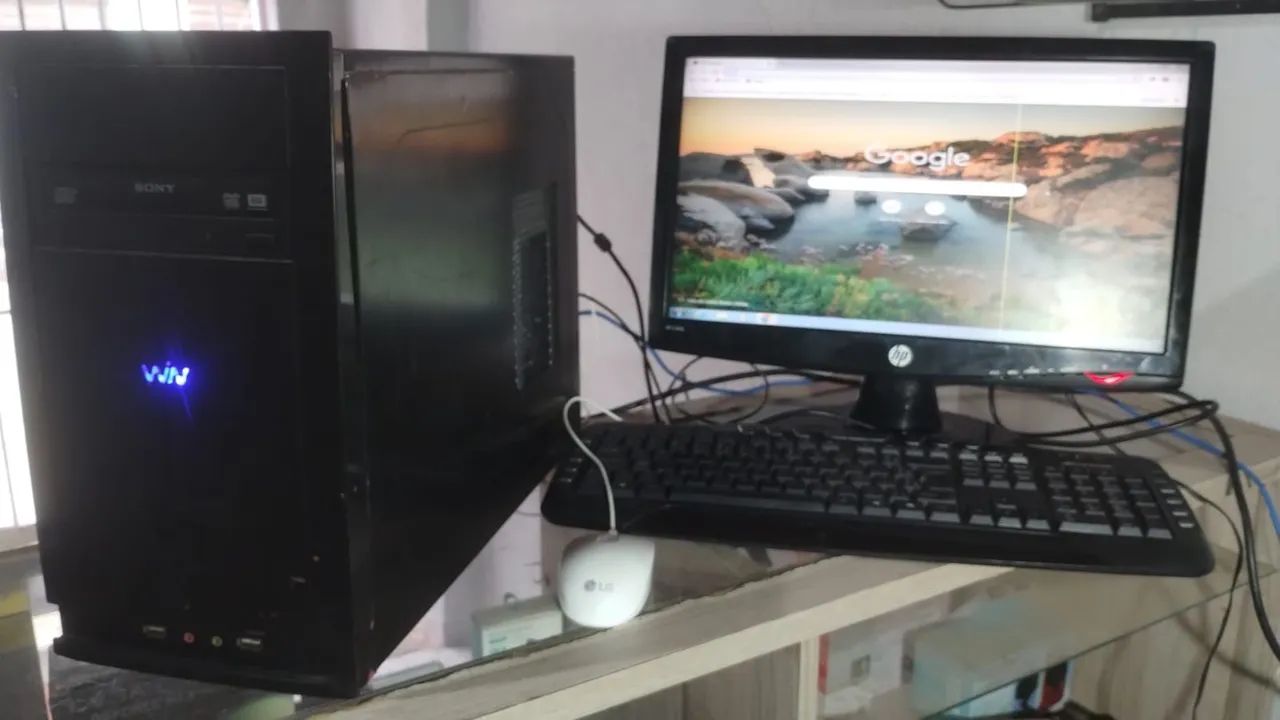 Computador completor 4gb memória RAM 