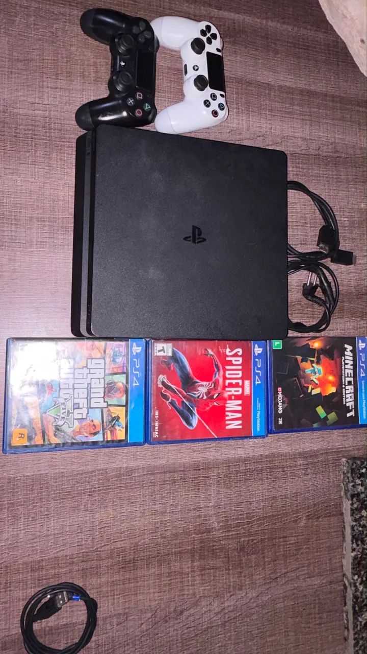 PS4 COM 3 JOGOS - Foto 2