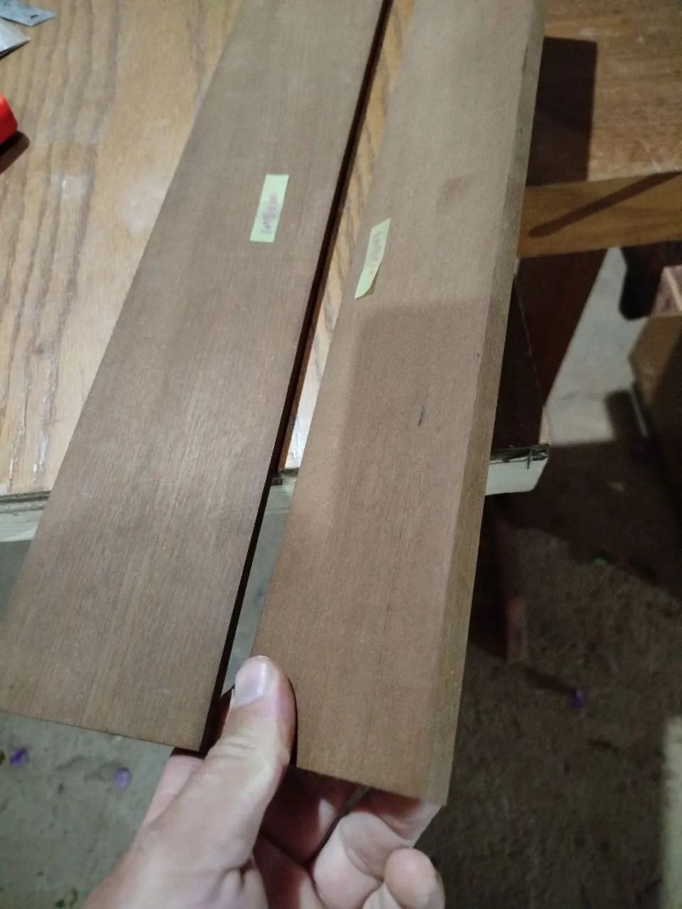 Réguas de imbuia pra luthieria. - Foto 2