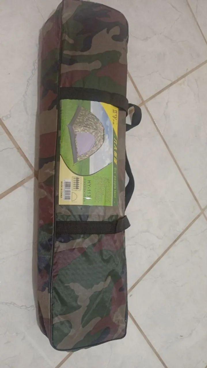 Barraca camuflada 6 pessoal  - Foto 3