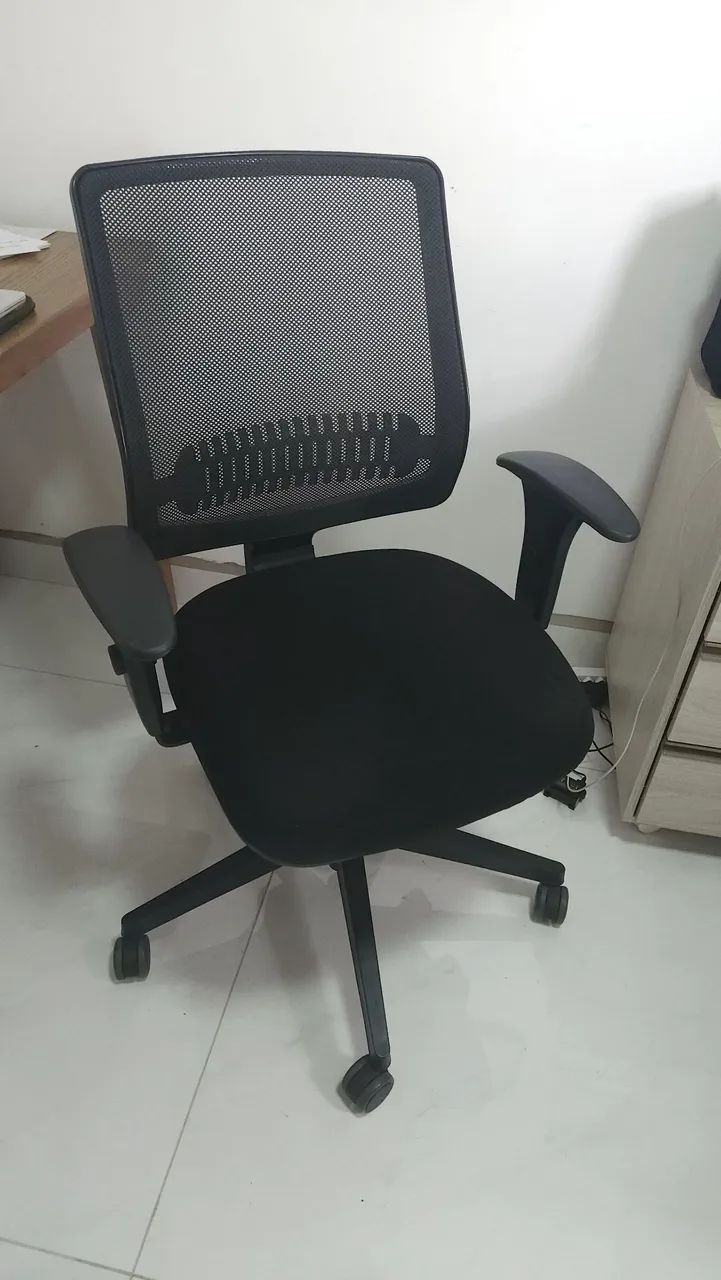 Cadeira Escritório Flexform Uni All Black