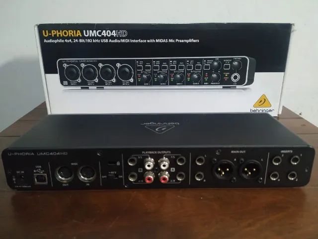 Interface de Audio - Behringer UMC404 - Foto 2