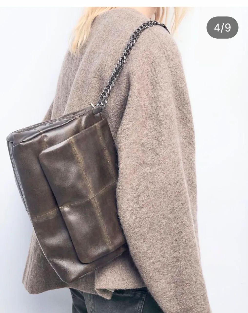 Bolsa de ombro Zara R$ 50 - Foto 2