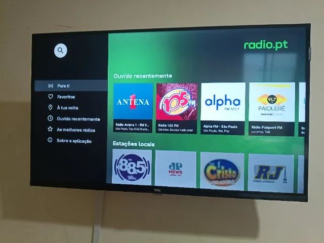 Smart Tv Tcl 32 Polegadas Qled Full Hd S5k Wifi Bluetooth Google Tv 2 Hdmi Hdr10 Dolby - Foto 5