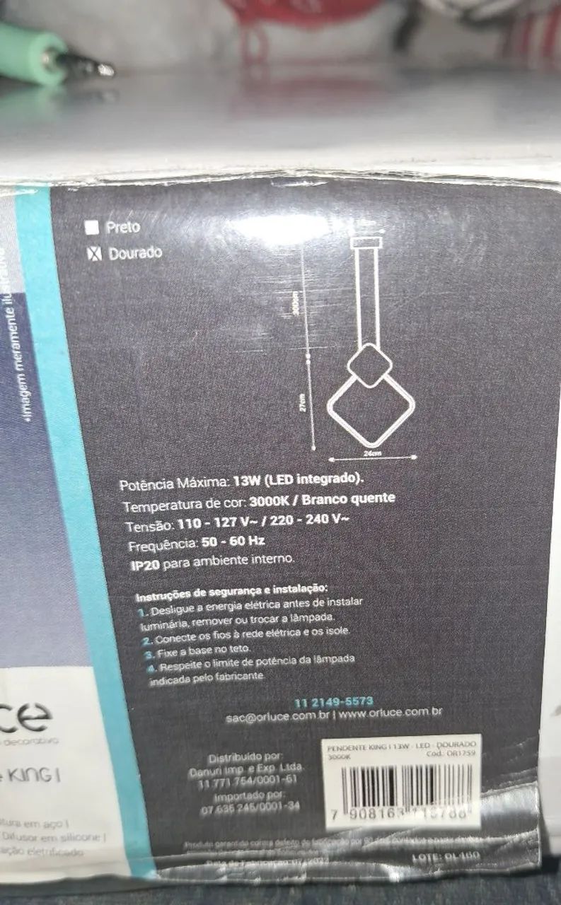 Pendente luminária  - Foto 2