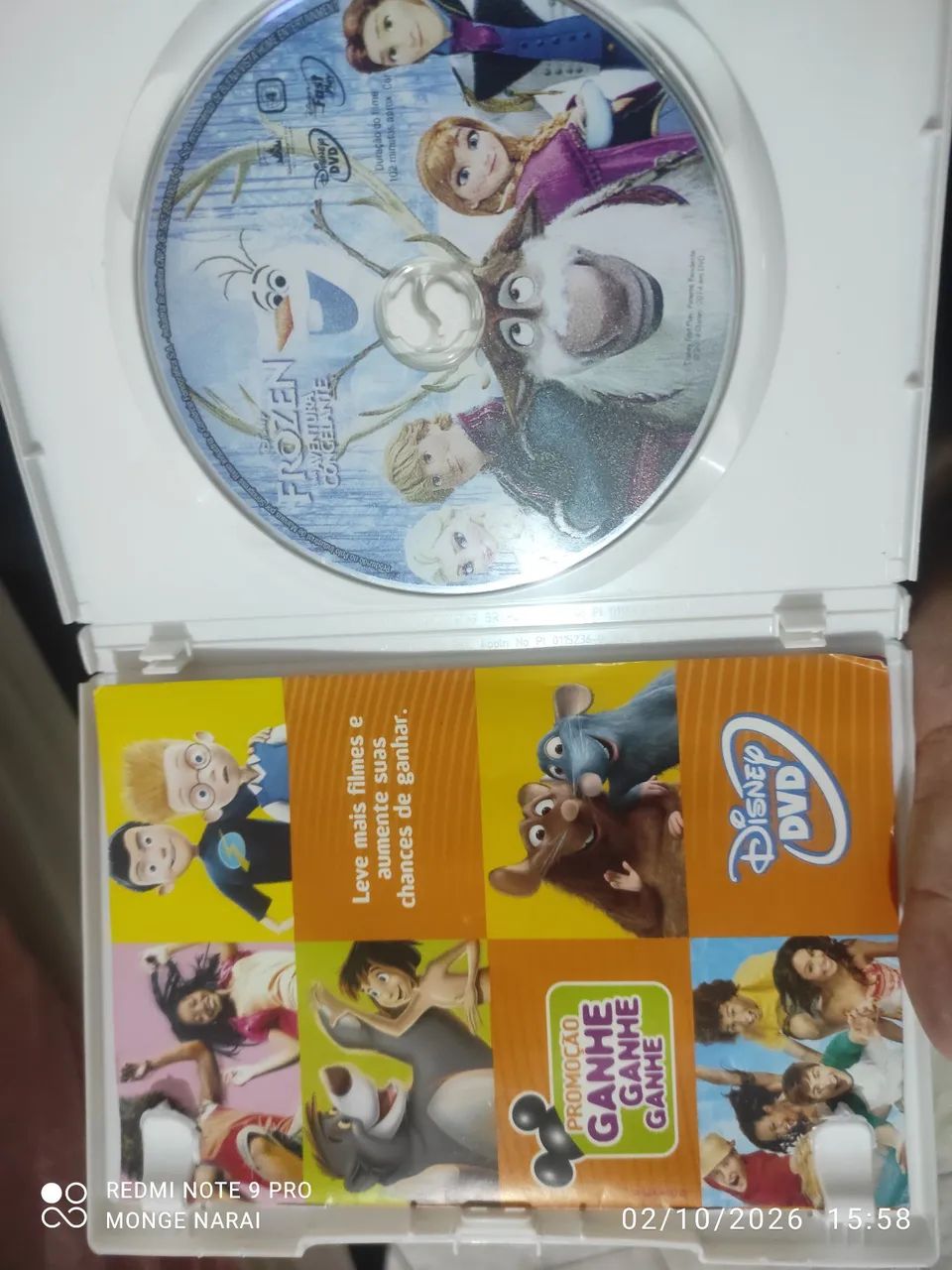 Dvd Disney FROZEN  - Foto 2