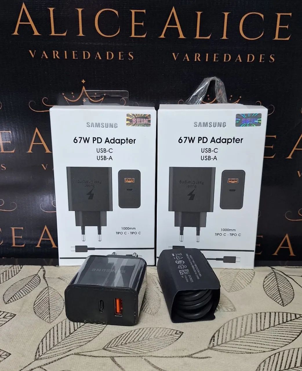 Carregador Samsung 67w Tipo C 