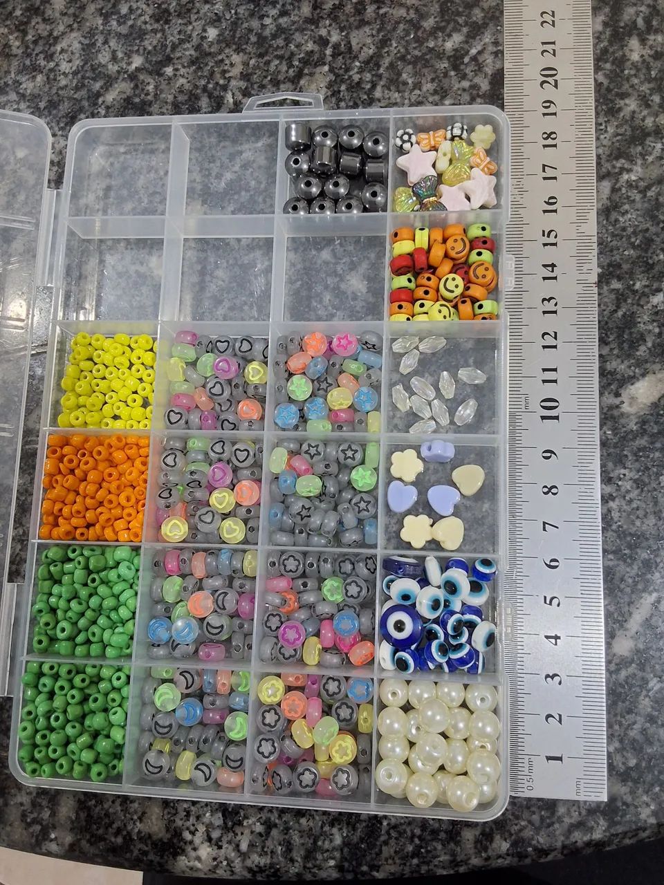 Kit de miçangas e pingentes - Foto 3