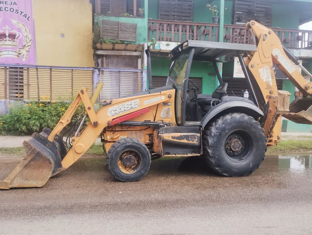 Case 580n 4×4 - Foto 3