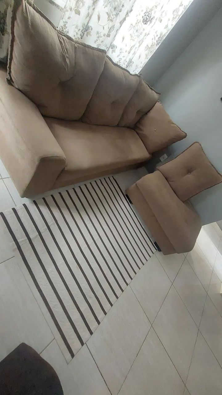 SOFÁ MODULAR 4 LUGARES - USADO - Foto 5
