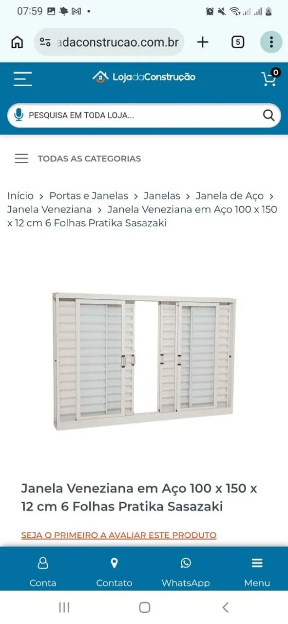 Janela Aco Sasazaki - Foto 2