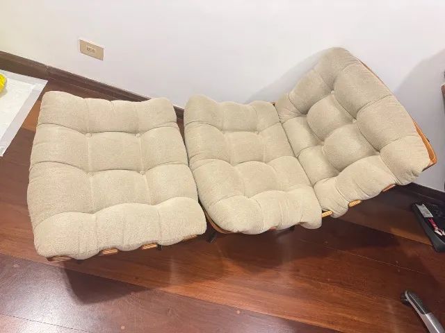 Poltrona Costela em Linho  - Foto 2