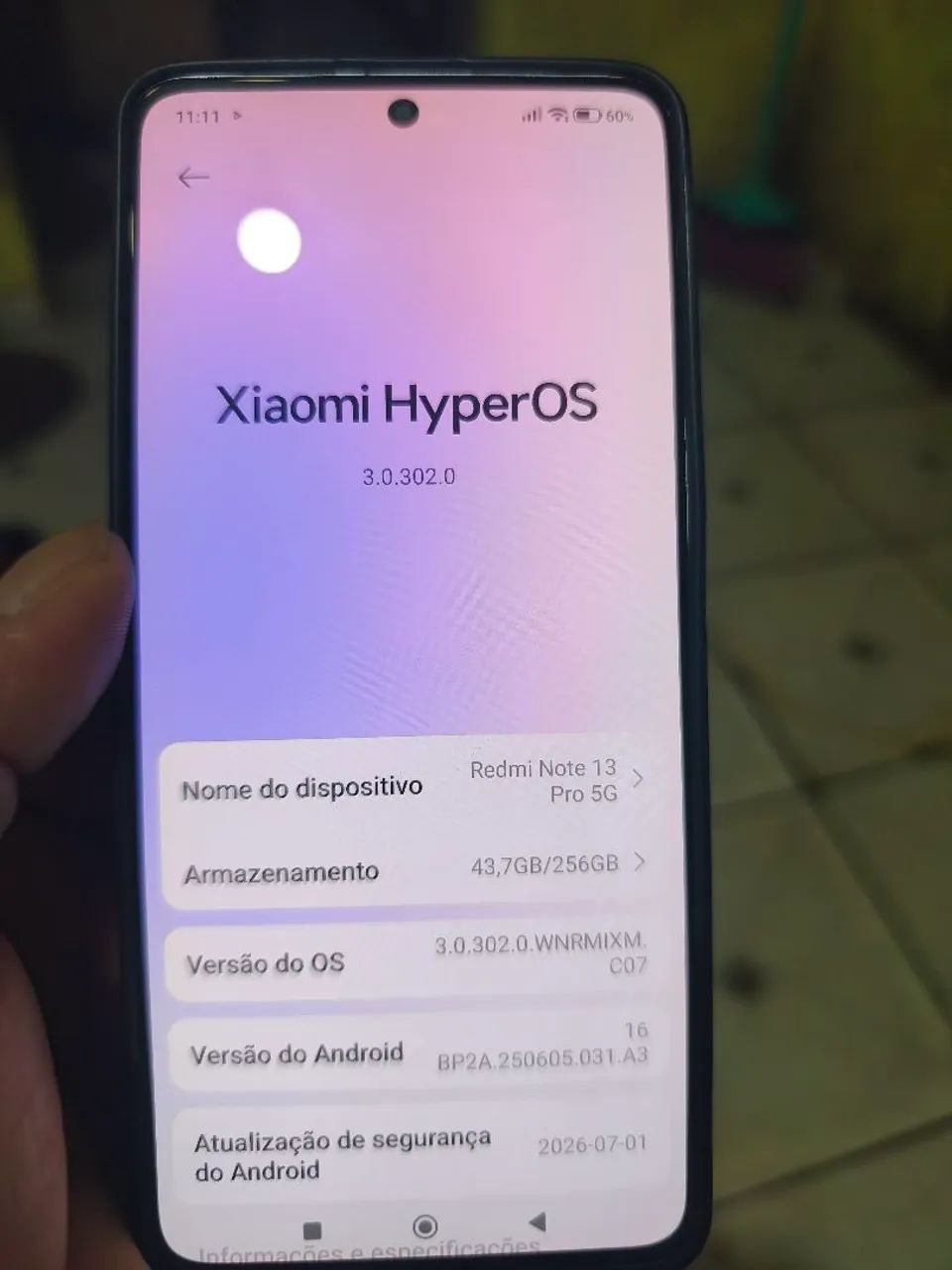 Troco redmi note 13 pro 5g 256 gigas e 8 de ram  - Foto 5