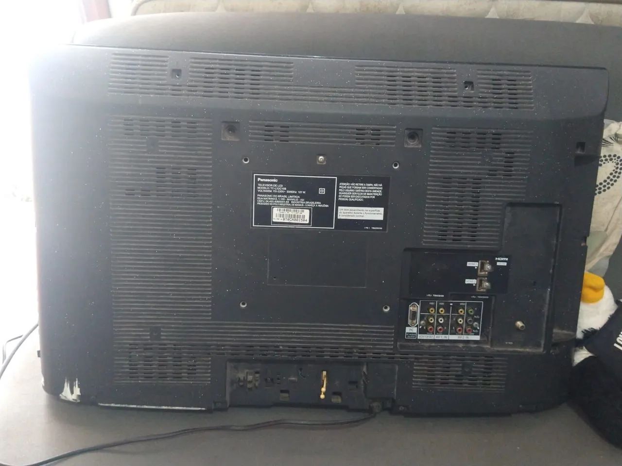 TV LCD 32 P modelo TC L 32C 10B Panasonic com defeito  - Foto 3