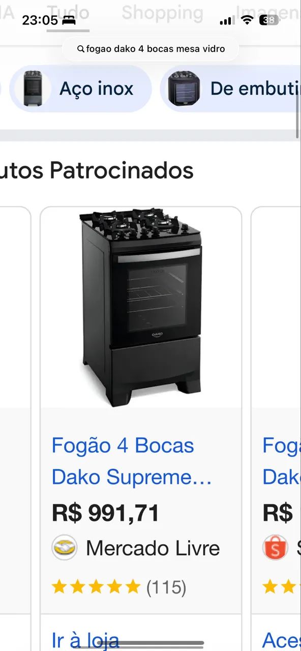 Fogão - 4 bocas  - Foto 2
