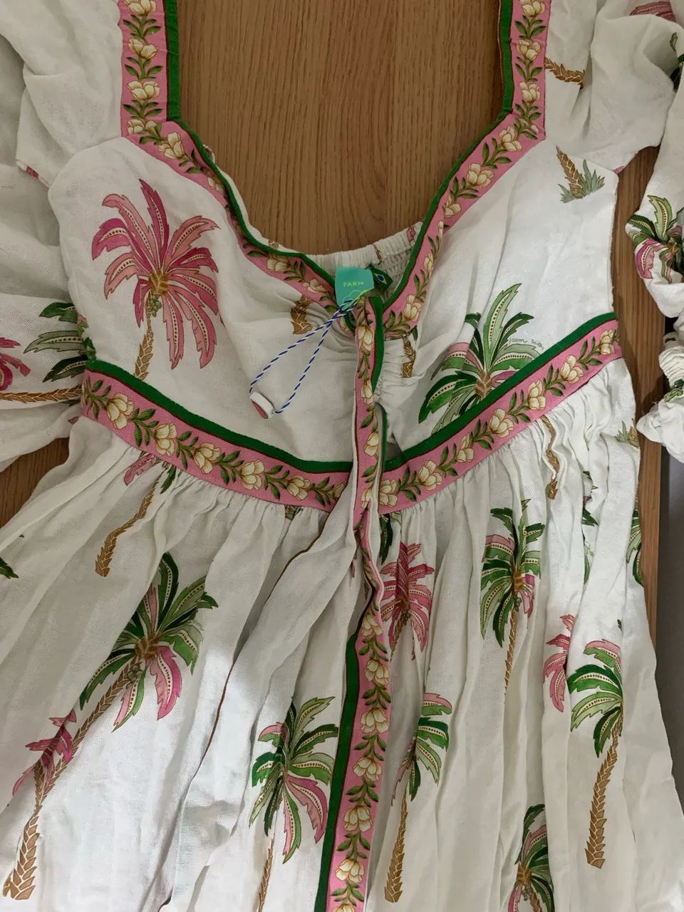 Vestido Farm Coqueirinhos Tam P - Foto 2
