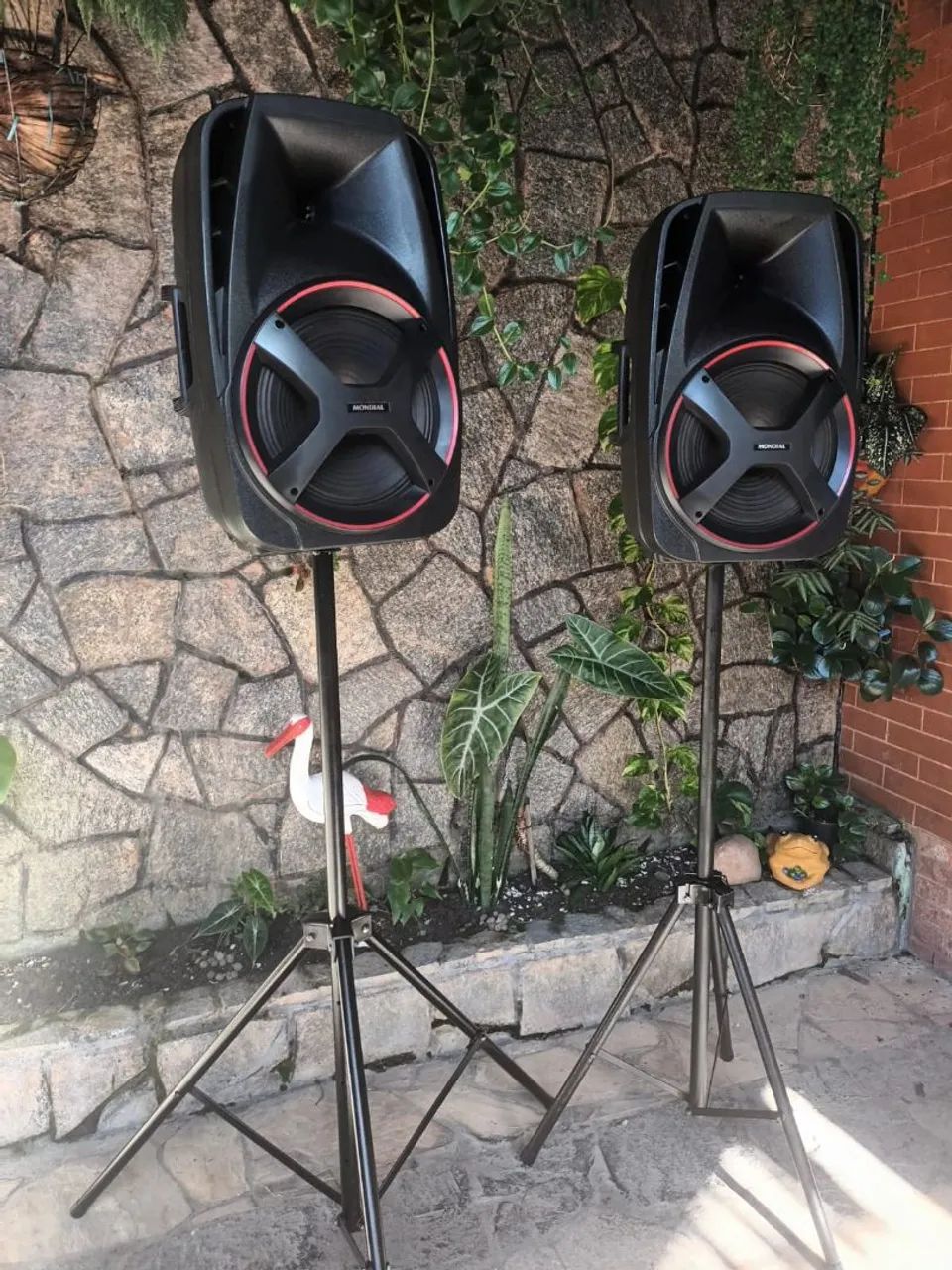 CAIXA DE SOM + PEDESTAL (400 CADA) - Foto 2