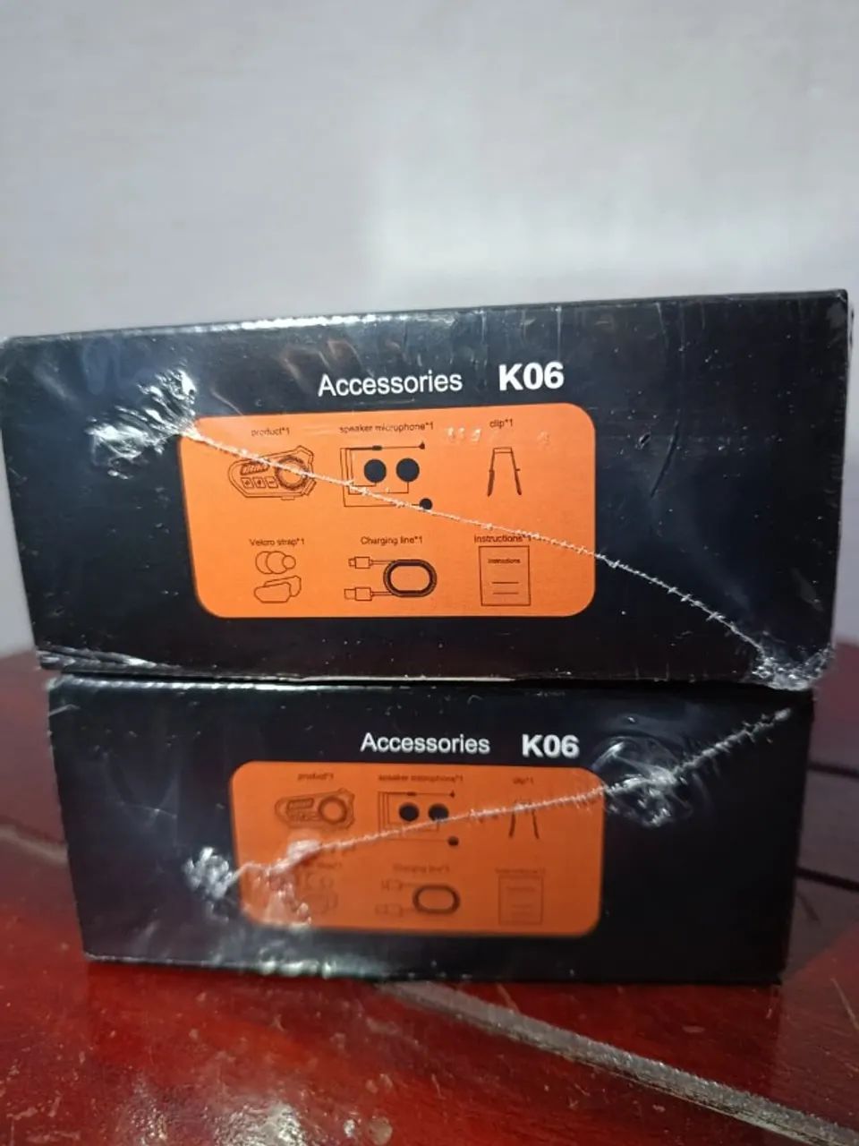Fone de ouvido intercomunicador de capacete Helmet - Foto 5
