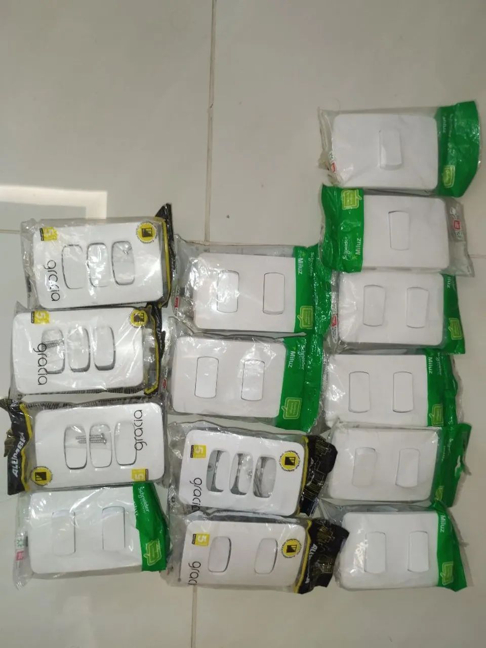 Kit de 14 interruptores 