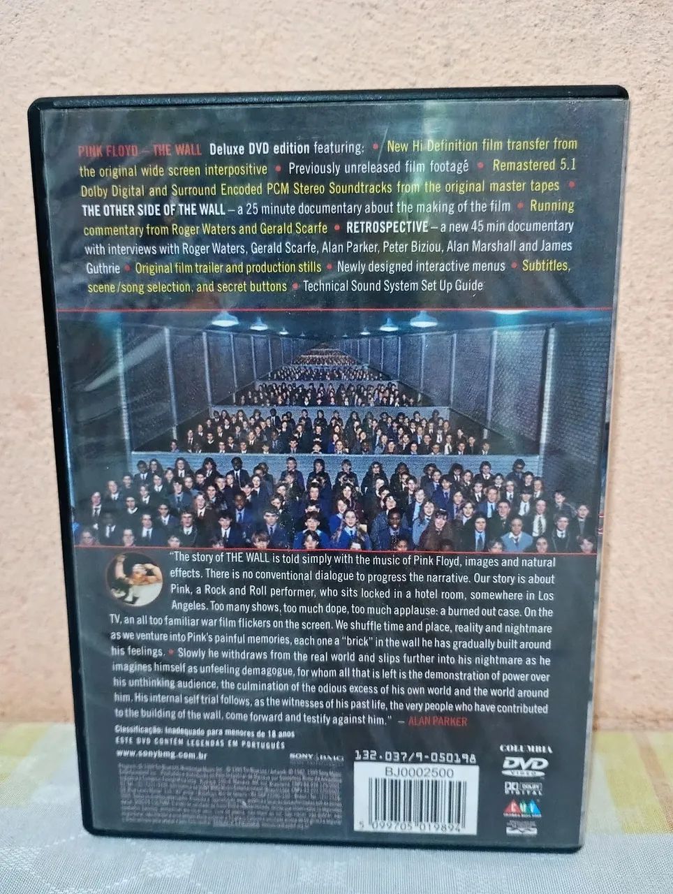 DVD PINK FLOID - THE WALL (ORIGINAL)  - Foto 3