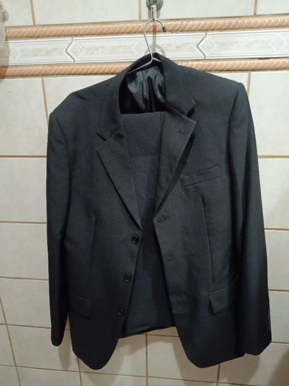 Paletó e calça Wolenz. 