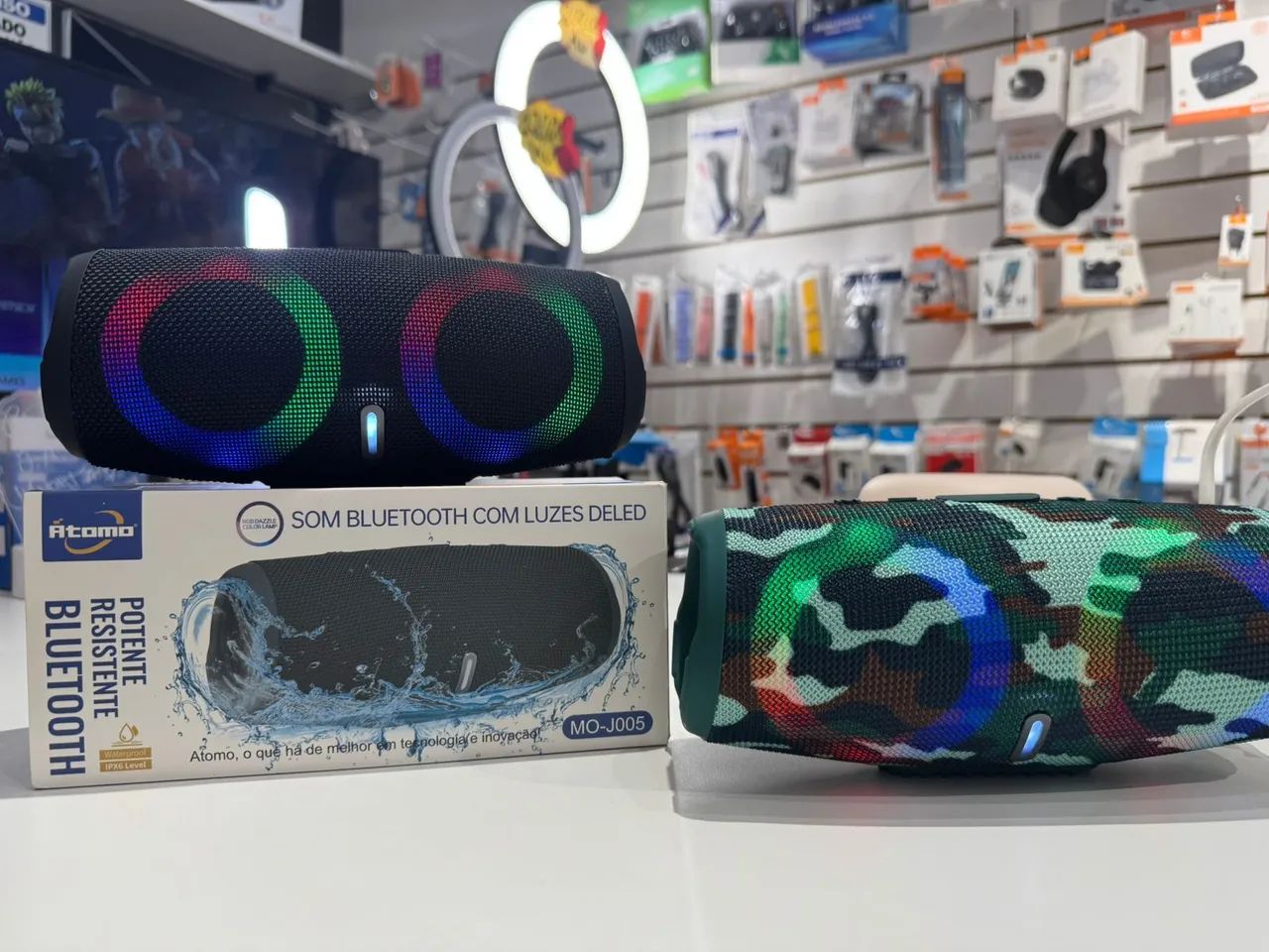 Som BLUETOOTH PORTÁTIL Atomo 