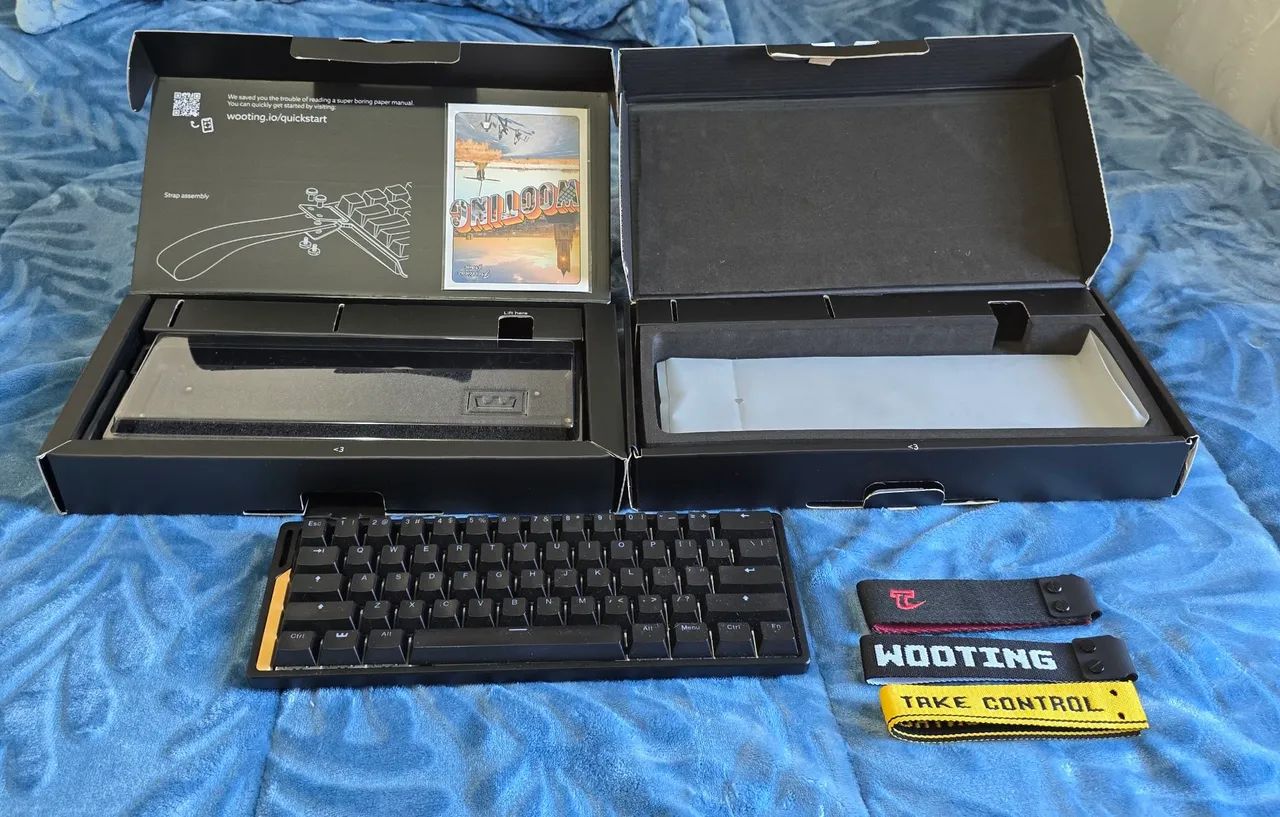 Wooting60HE + Case Alumaze60