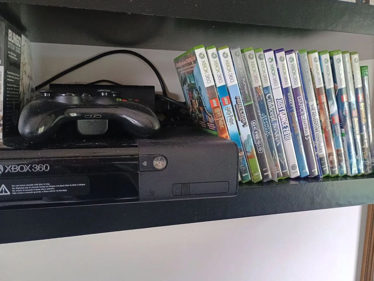 XBOX 360+Kinect+17 jogos