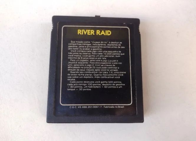 Cartucho 2 Jogos Atari - River Raid / Enduro